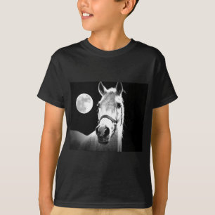 Camiseta Caballo y luna