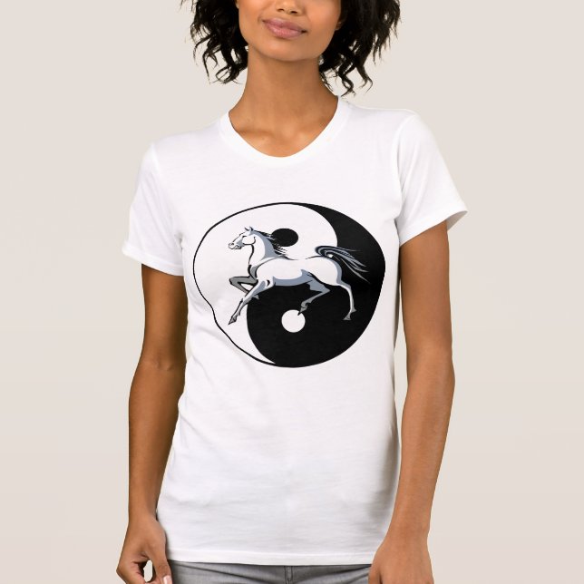 Camiseta Caballo Yin Yang (Anverso)