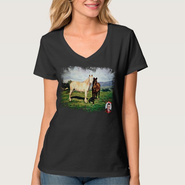 Camiseta Caballos (Anverso)
