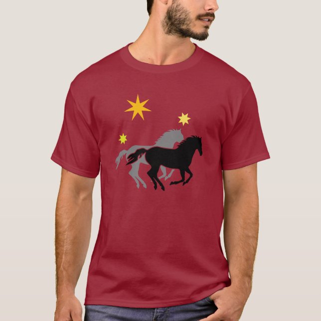 Camiseta Caballos (Anverso)