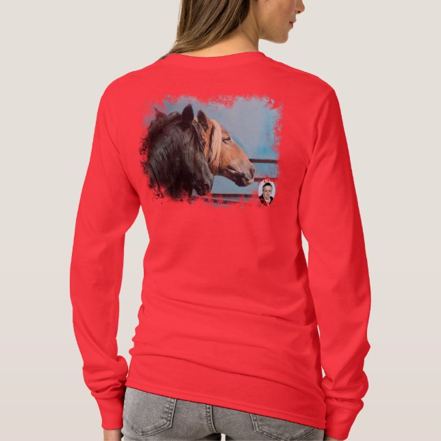 Camiseta Caballos (Reverso)