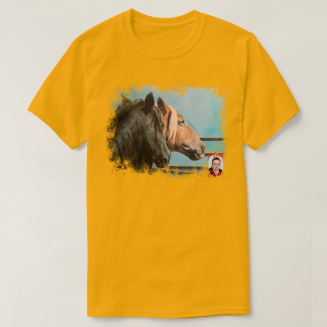Camiseta Caballos (Diseño del anverso)
