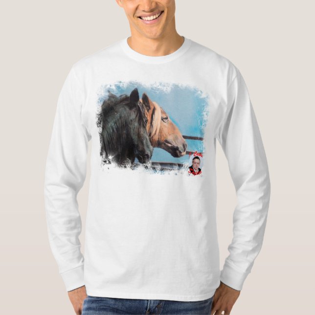 Camiseta Caballos (Anverso)