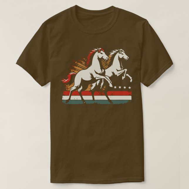 Camiseta Caballos (Diseño del anverso)