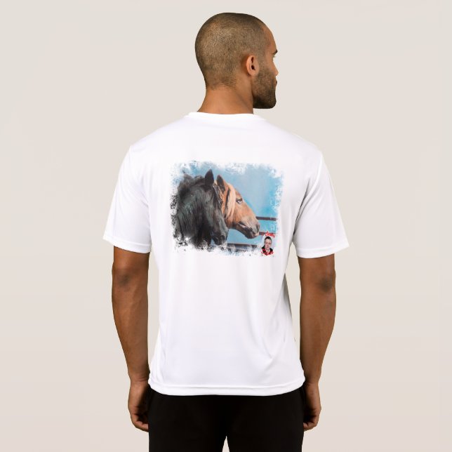 Camiseta Caballos (Reverso completo)