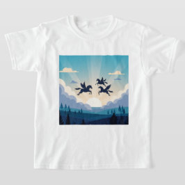 Camiseta Caballos alados