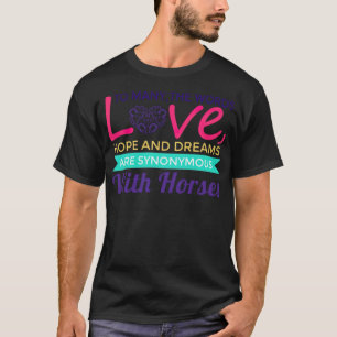 Camiseta Caballos animales de Lover