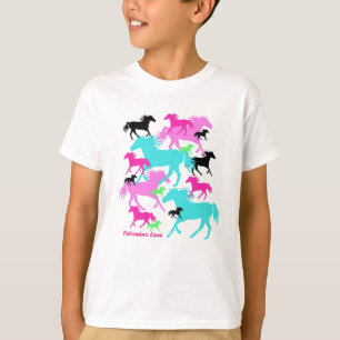 Camiseta Caballos brillantes