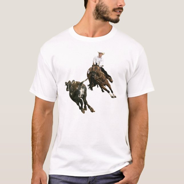Camiseta Caballos - caballo del corte (Anverso)