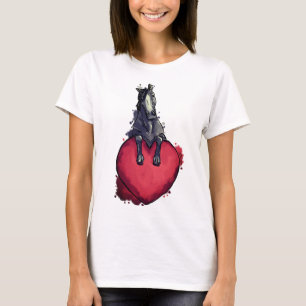 Camiseta Caballos de amor