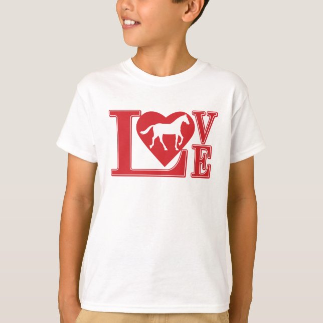 Camiseta Caballos de amor (Anverso)