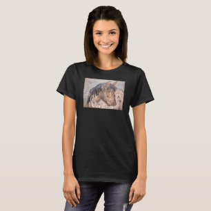 Camiseta Caballos de amor de caballos con manchas