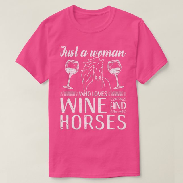 Camiseta Caballos de amor Viento a caballo (Diseño del anverso)