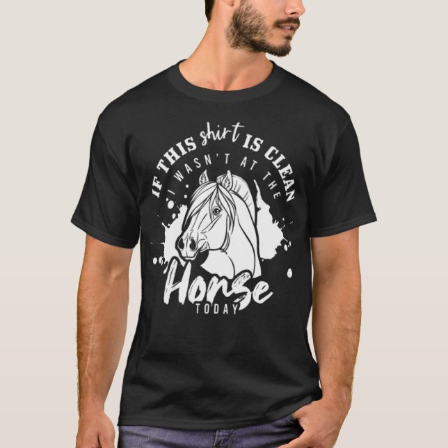 Camiseta Caballos de caballo de vestir (Anverso)