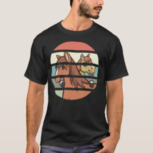 Camiseta Caballos de Caballos de Mamá con jinete de rancho