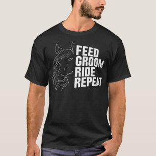 Camiseta Caballos de caballos Divertido regalo de salto de