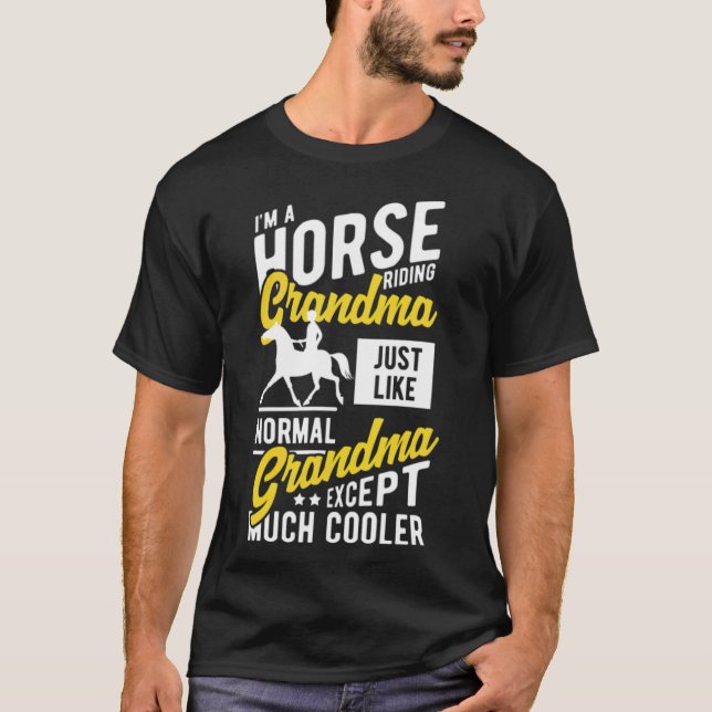 Camiseta Caballos de caballos Gracioso Regalo de Apuesta en (Anverso)