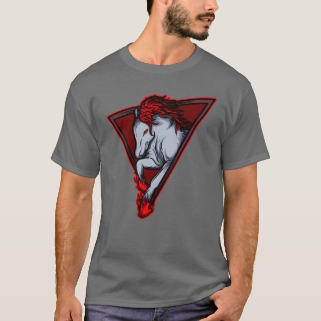 Camiseta Caballos de caballos Lover Regalo Caballo Riding R (Anverso)