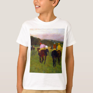 Camiseta Caballos de carreras Edgar Degas en Longchamp