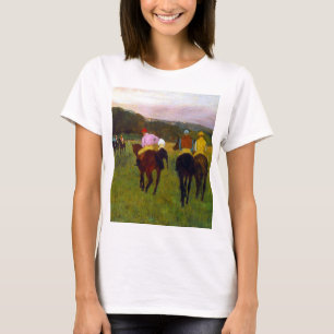 Camiseta Caballos de carreras Edgar Degas en Longchamp