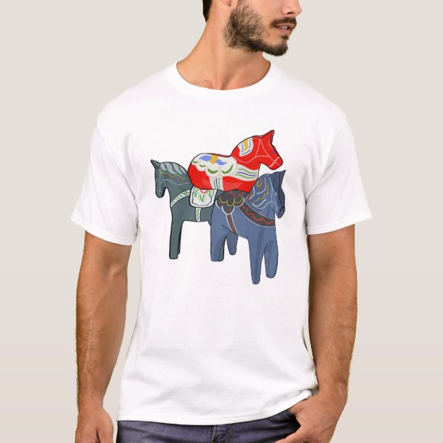 Camiseta Caballos de Dala (Anverso)