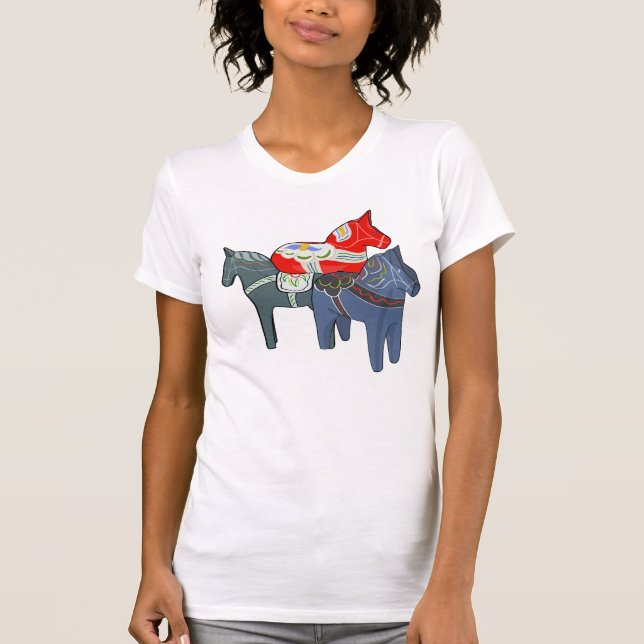 Camiseta Caballos de Dala (Anverso)