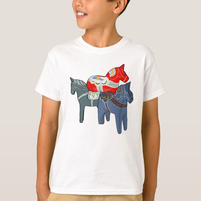 Camiseta Caballos de Dala (Anverso)