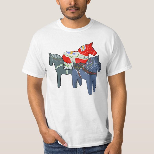 Camiseta Caballos de Dala (Anverso)
