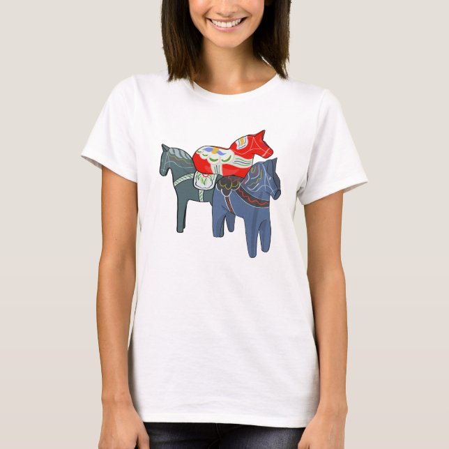 Camiseta Caballos de Dala (Anverso)
