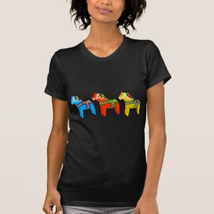 Camiseta Caballos de Dala del sueco
