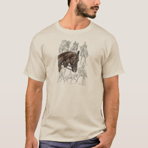 Camiseta Caballos de Dressage recopilados FEI