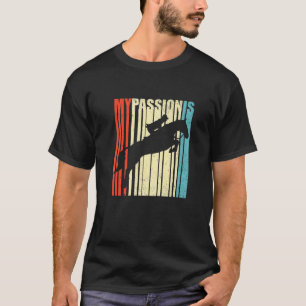 Camiseta Caballos de equitación ecuestres retro graficos