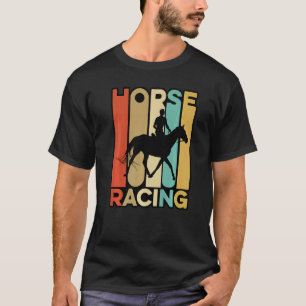 Camiseta Caballos de equitación ecuestres retro graficos