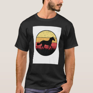 Camiseta Caballos de equitación ecuestres retro graficos