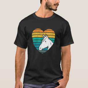 Camiseta Caballos de equitación ecuestristas con mucho amor