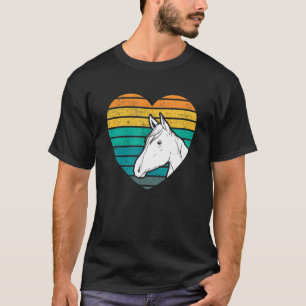 Camiseta Caballos de equitación ecuestristas con mucho amor
