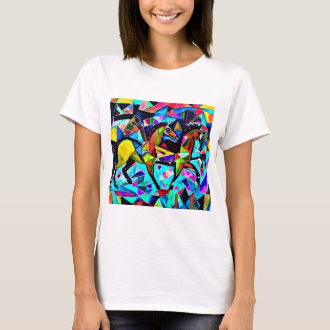 Camiseta Caballos de Galloping (Anverso)