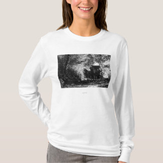 Camiseta Caballos de la carga que toman una rotura