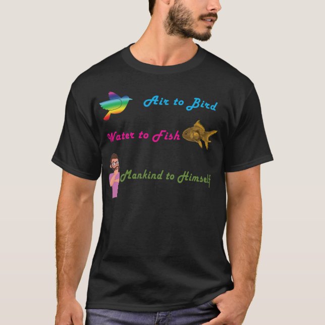 Camiseta Caballos de saltos de aire a caballo (Anverso)