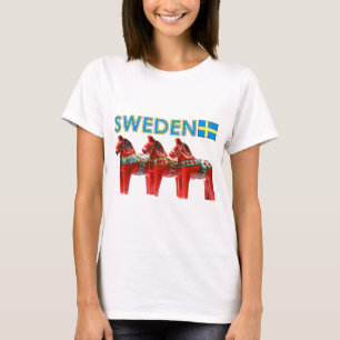 Camiseta Caballos de Suecia Dala