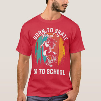 Camiseta Caballos De Viaje Nacidos Forzados A Ir A La Escue