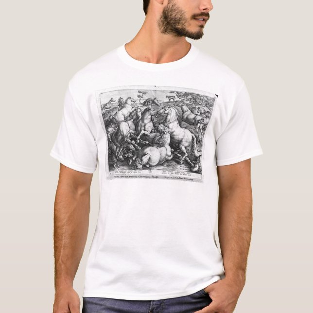 Camiseta Caballos en el salvaje (Anverso)