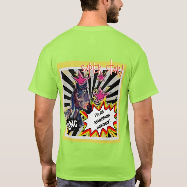CAMISETA CABALLOS INCREÍBLES (Reverso)