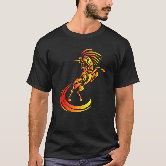 Camiseta Caballos iracundos con Stallion (Anverso)