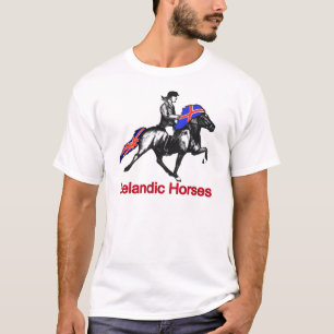 Camiseta Caballos islandeses