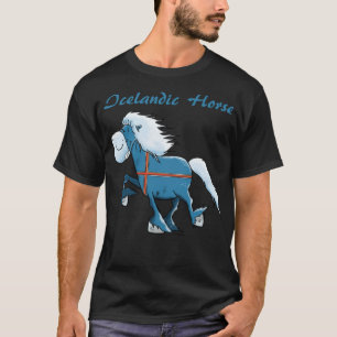 Camiseta Caballos islandeses felices
