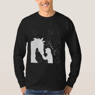 Camiseta Caballos Montando Caballos, Damas De Viajero