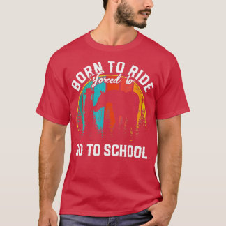 Camiseta Caballos Nacidos Forzados A Ir A La Escuela - Caba