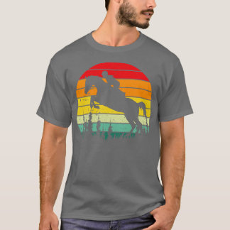 Camiseta Caballos retro ecuestres Vivage Rider