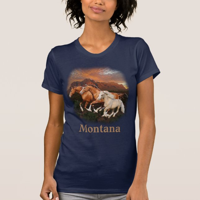 Camiseta Caballos Salvajes (Anverso)